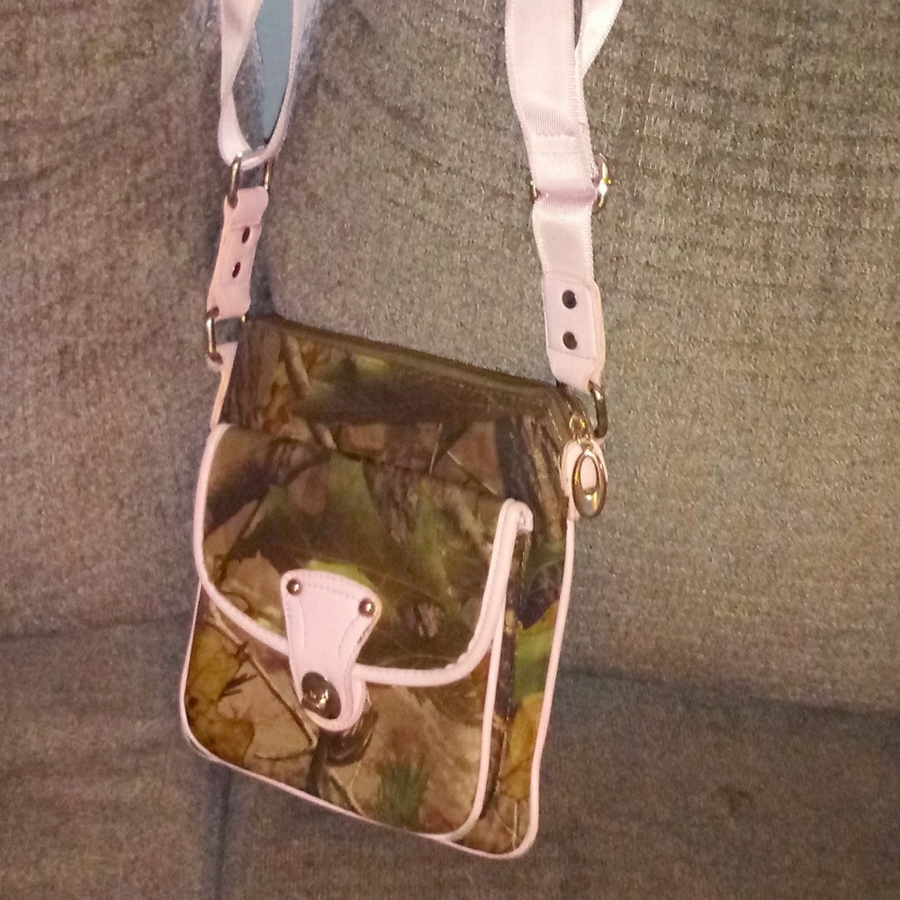 Pink / cameo purse